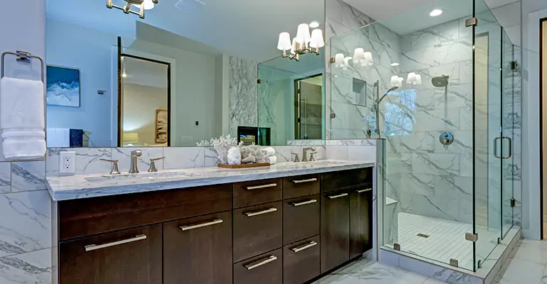 Partial Bathroom Reconstruction in Bear Creek