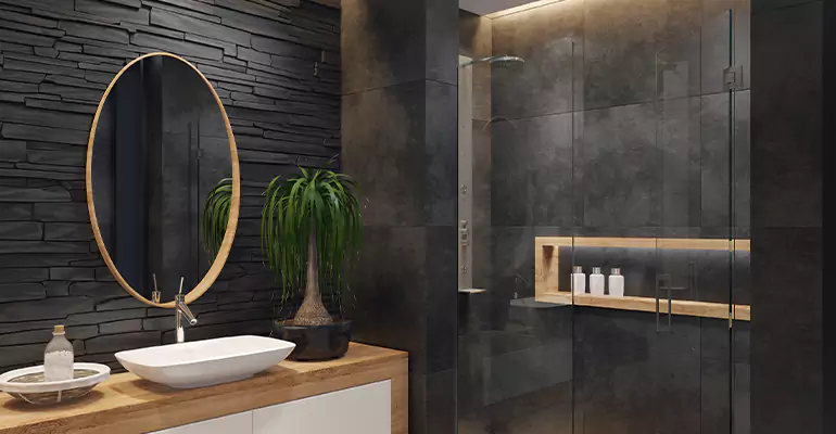 Bathroom Floor Tile Remodel in Bear Creek