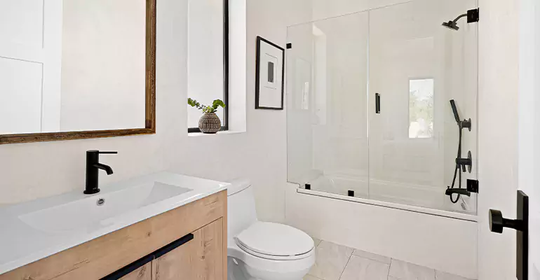 Tub Replacement With Shower in Bear Creek