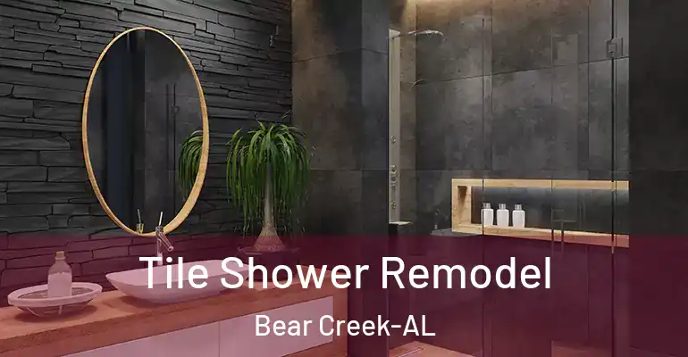 inner Bathroom imggen Tile Shower Remodel Bear Creek-AL