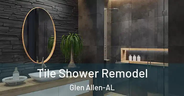 inner Bathroom imggen Tile Shower Remodel Glen Allen-AL